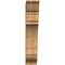 Ekena Millwork Merced Traditional Rough Sawn Bracket, Western Red Cedar, 6"W x 24"D x 32"H BKT06X24X32MRC01RWR - alternate 2